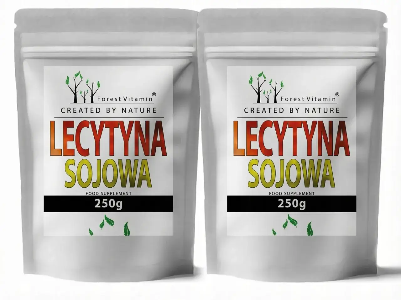 Dwa opakowania lecytyny sojowej 250g. Czy lecytyna sojowa jest szkodliwa? To pytanie nurtuje wiele os&oacute;b.