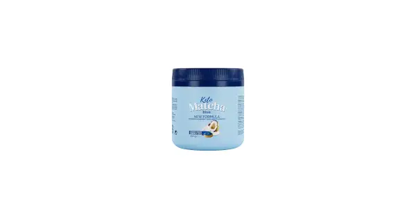 Niebieski słoiczek Keto Matcha Blue z nową formułą i kokosowym smakiem. Szukasz, keto matcha blue gdzie kupić?